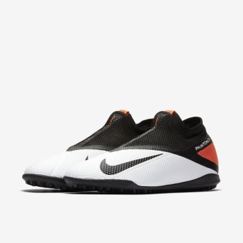 Nike Phantom Vision 2 Academy Dynamic Fit TF - Női Focicipő - Fehér/Piros/Fekete